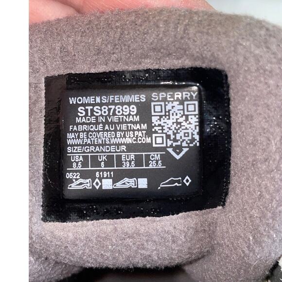 Sperry Women's Saltwater Seasonal Rain Boot in Silver Leopard - Women's Size 8.5 - Picture 12 of 12